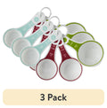 (3 pack) 4-Piece Measuring Cups Set, Multicolor