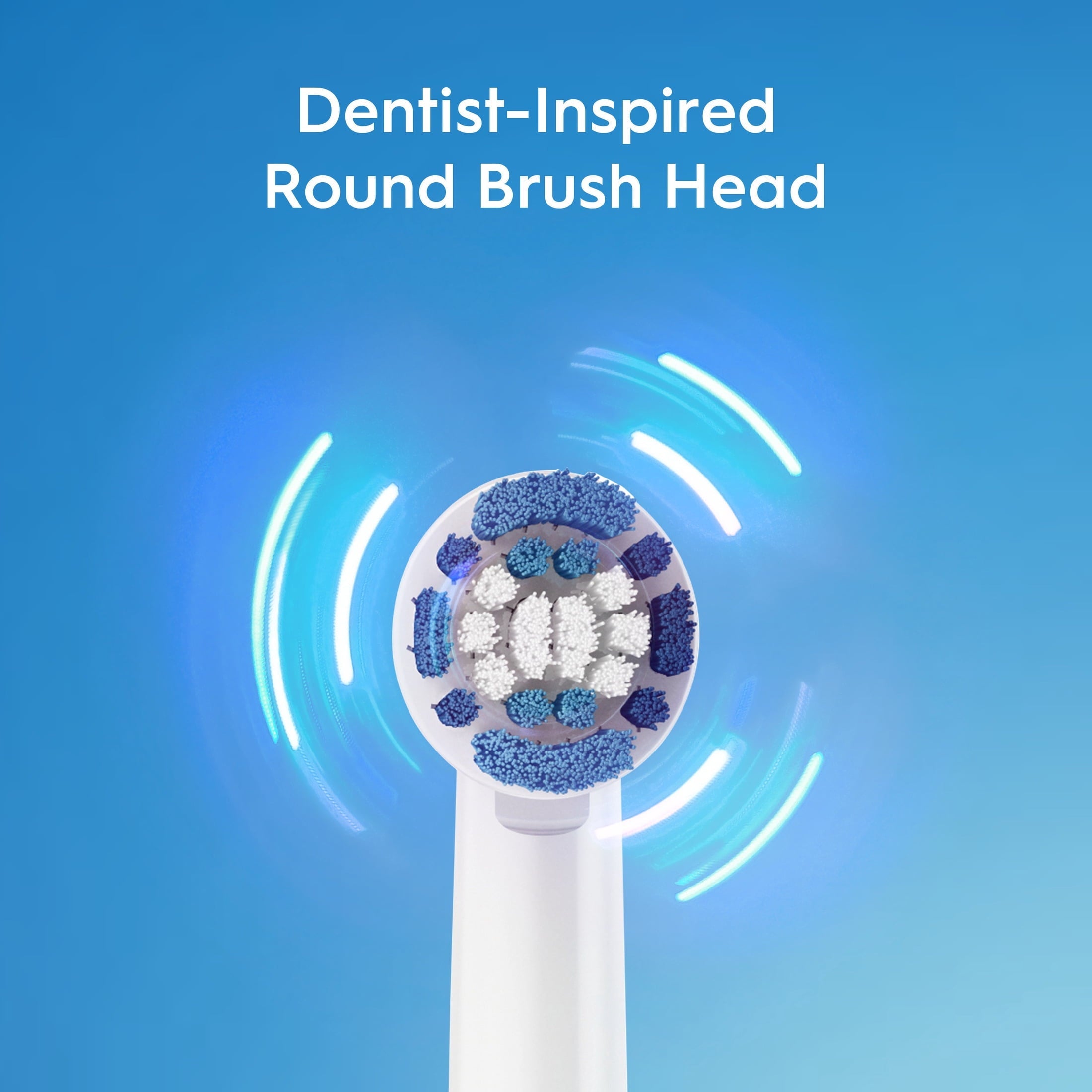 Toothbrush, Easy Clean Compact Head Battery Powered Electric Toothbrush, Black, for and Children 3+