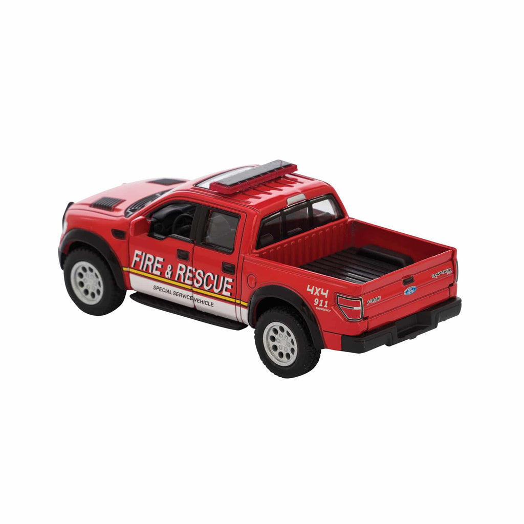 Diecast Raptor Fire-Police Rescue