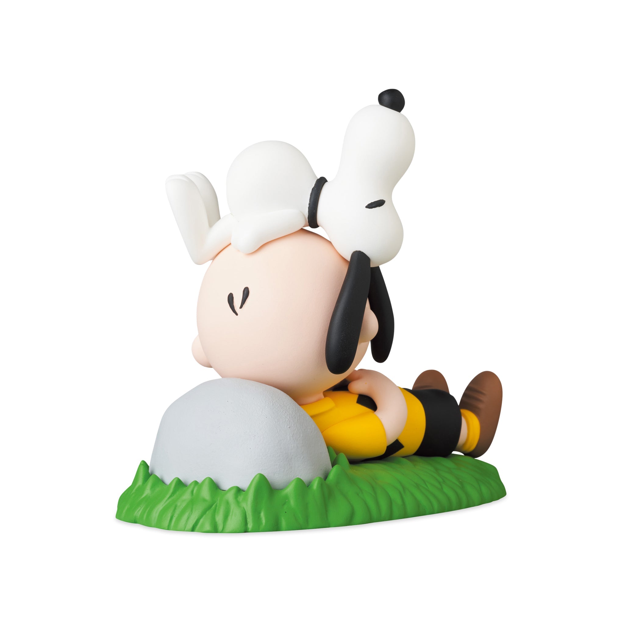Snoopy &amp; Peanuts Collectible Figure - Napping Charlie Brown &amp; Snoopy