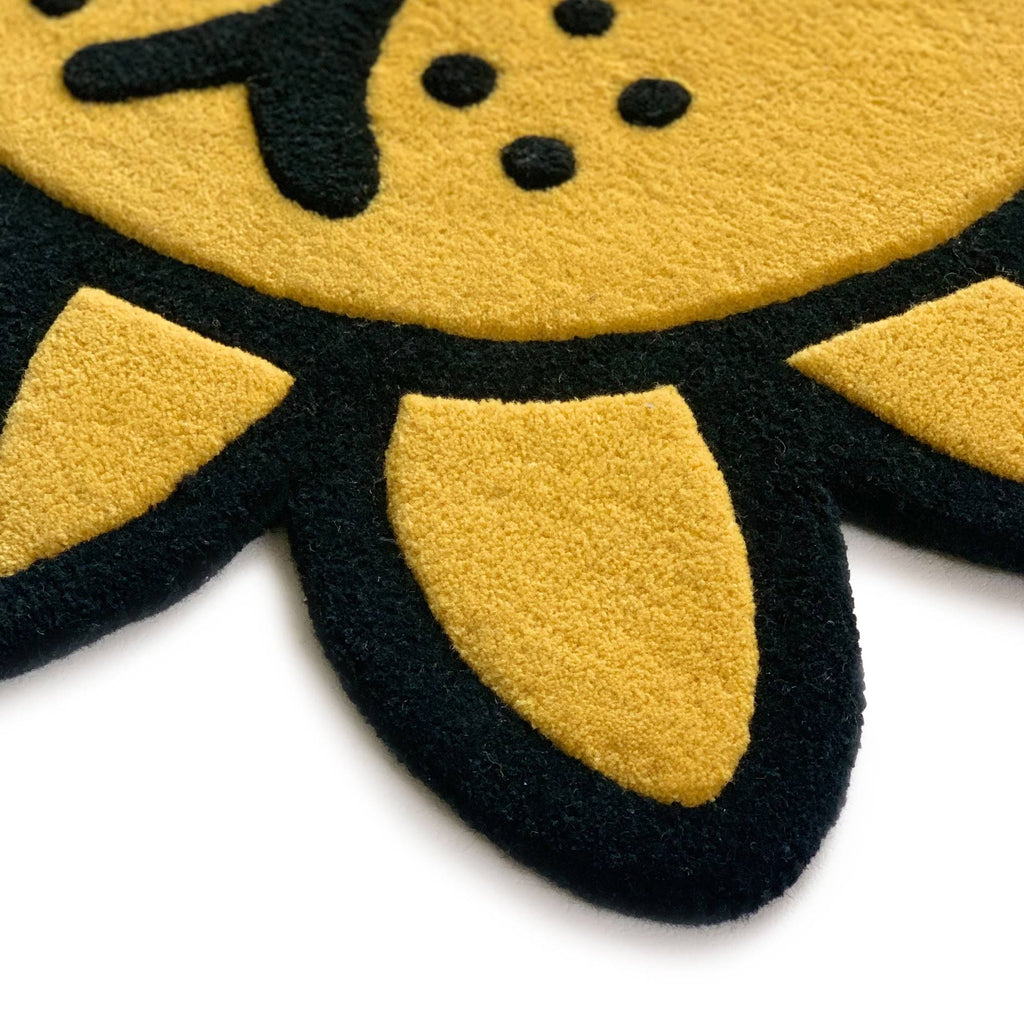 Miffy &amp; Friends Wool Rug - Yellow
