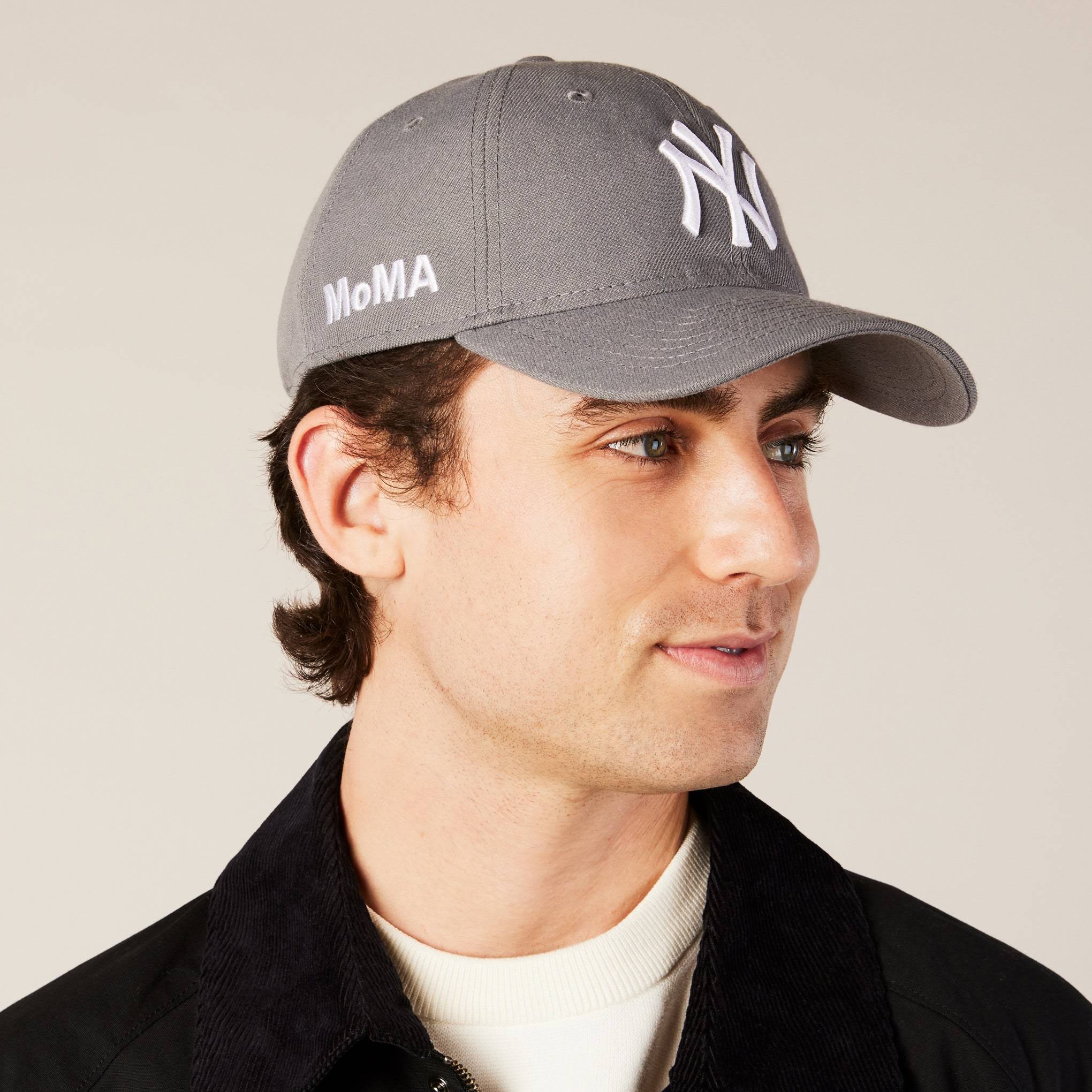 MoMA NY Yankees Adjustable Baseball Cap - Storm Gray
