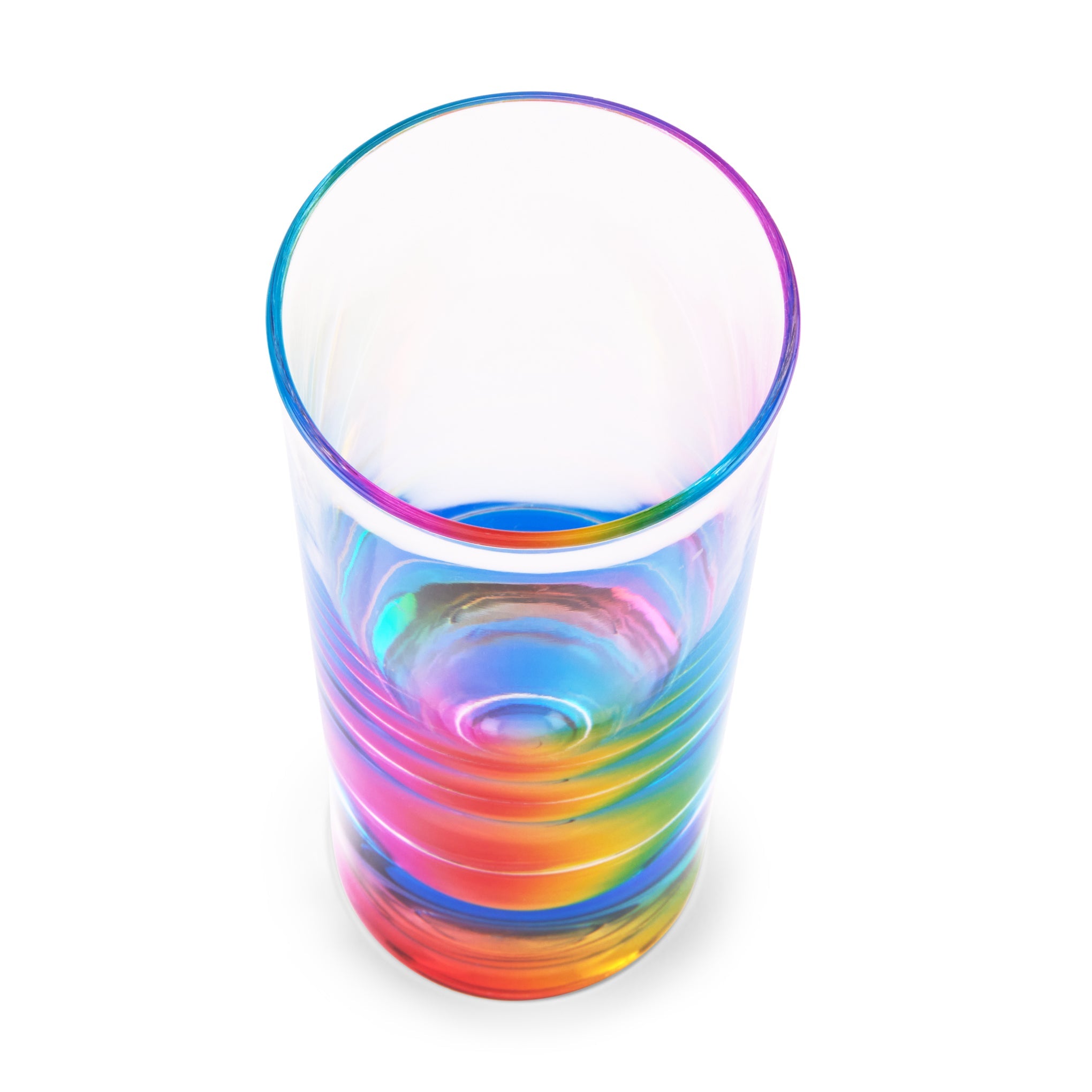 Teardrop Rainbow Acrylic Tumbler