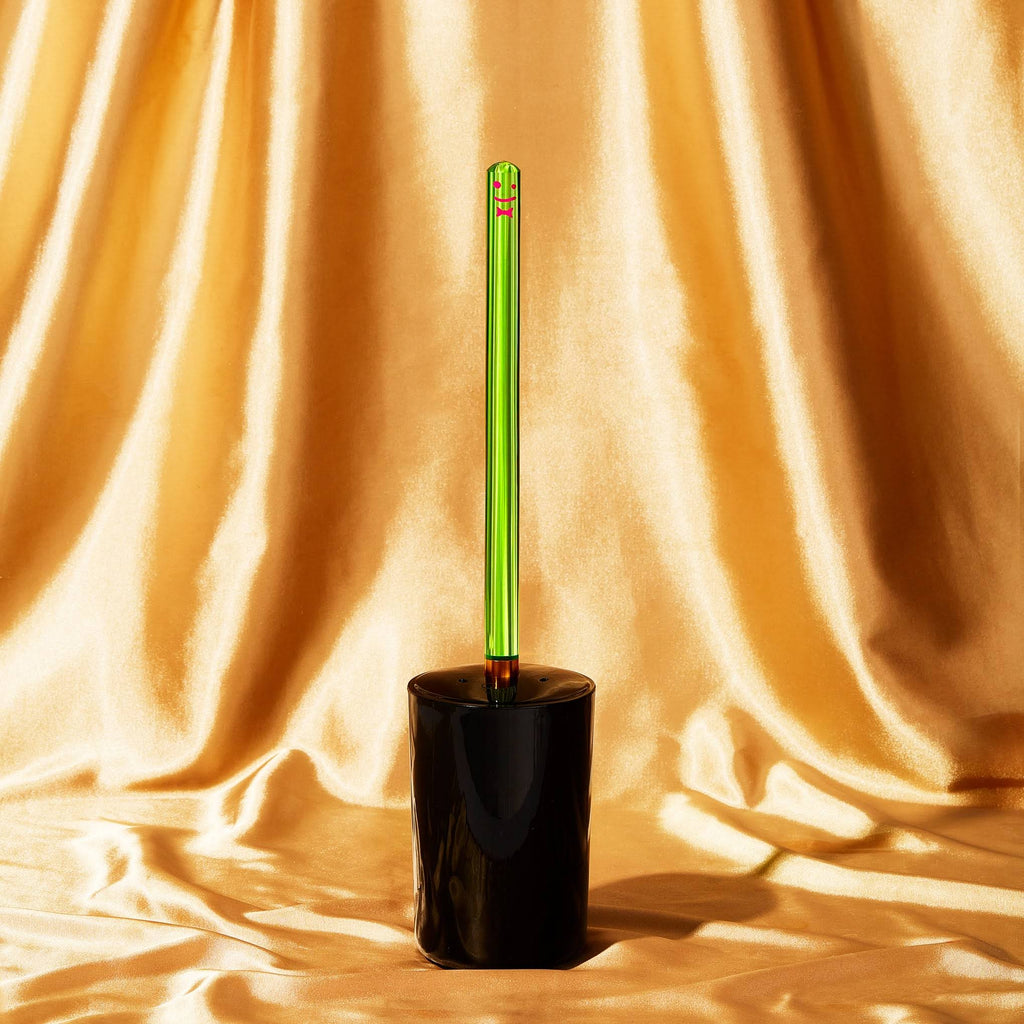 Translucent Toilet Brush - Green