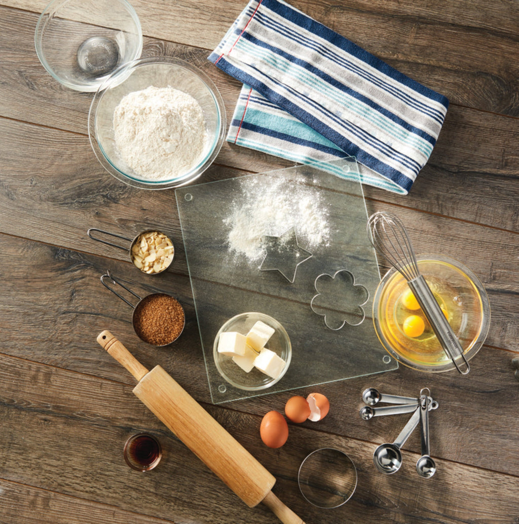12-inch x 15-inch Nonslip Glass Utility Cutting Board