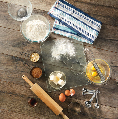 12-inch x 15-inch Nonslip Glass Utility Cutting Board