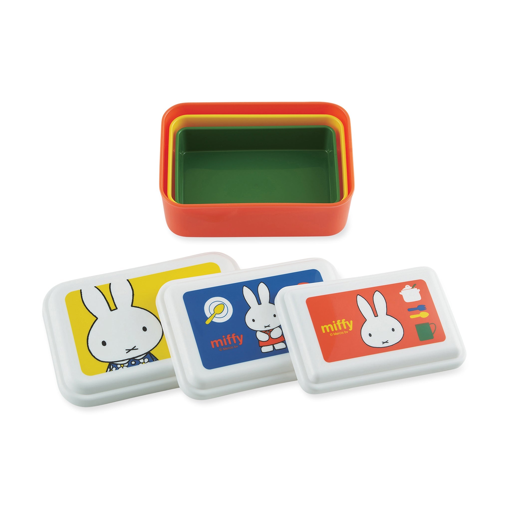 Miffy Lunch &amp; Snack Containers - Set of 3
