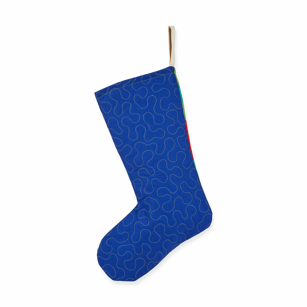 Hand-Quilted Christmas Stocking - 1