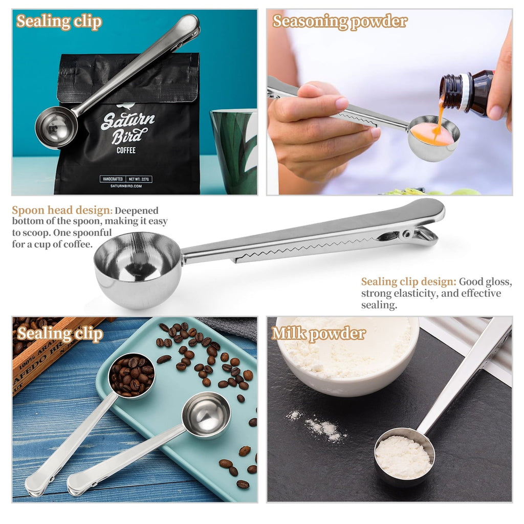 18-Piece Stainless Steel Measuring Cups and Spoons Set,5 Stainless Steel Nesting Measuring Cups & 6 Spoons,1 L...