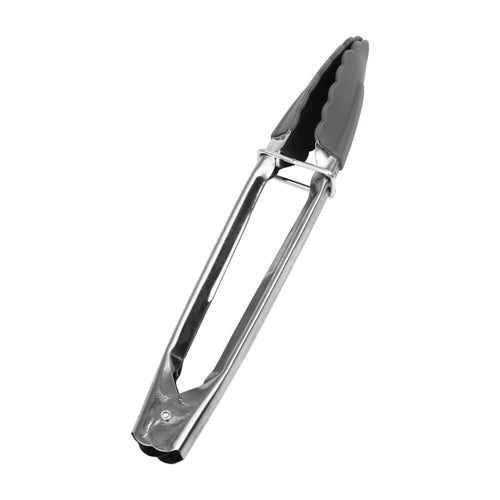 (3 pack) Heat Resistant Stainless Steel and Silicone Mini Tongs
