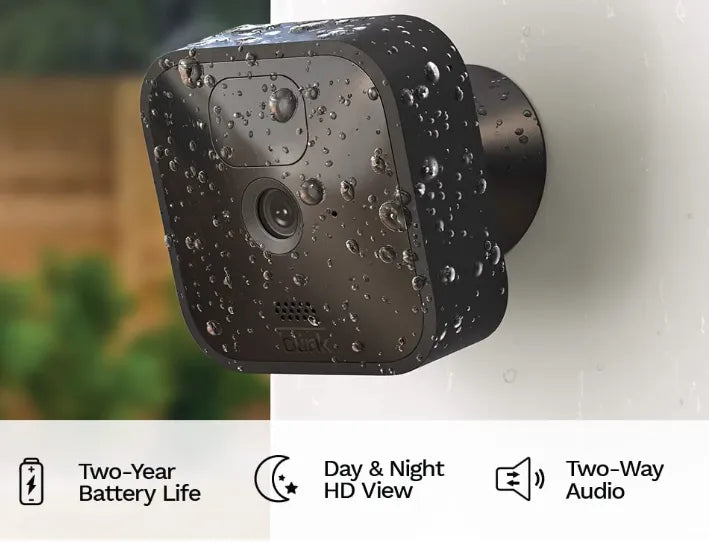 Blink Outdoor 5 Camera Kit - Wireless Weather-Resistant 1080p HD Security System with Night Vision &amp; Local Storage
