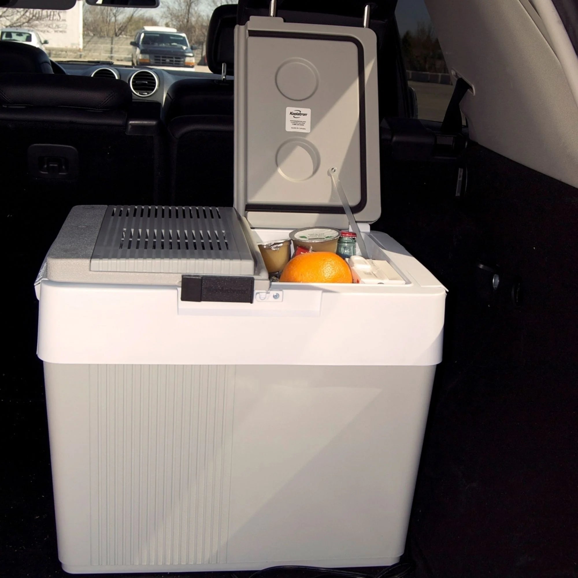Koolatron 12V Electric Cooler/Warmer 34L (36 qt), Two-Way Design, Gray