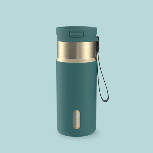 16 oz SnapSeal™ Bottle - Mineral Teal Champagne