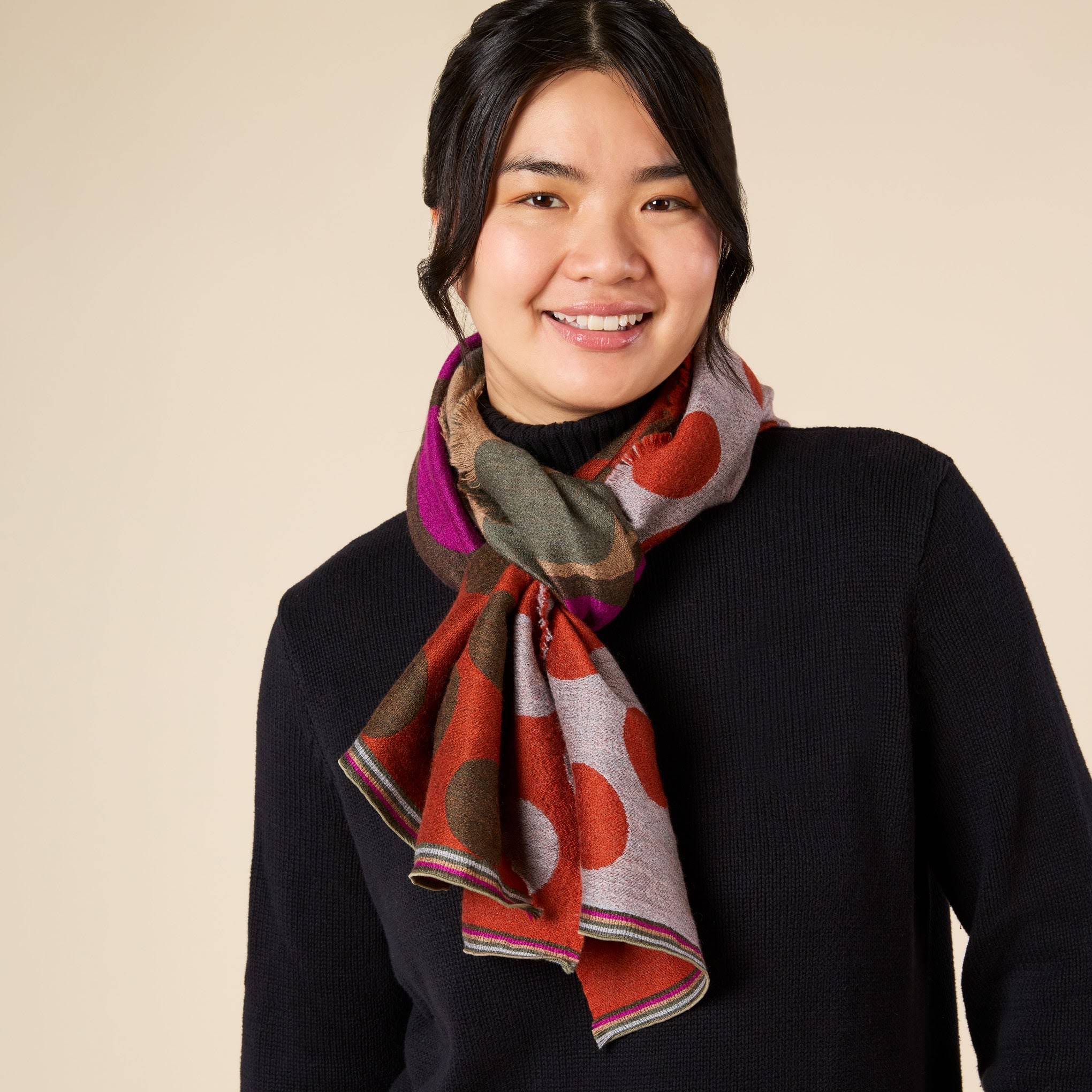Traits Lucy Wool-Silk Scarf