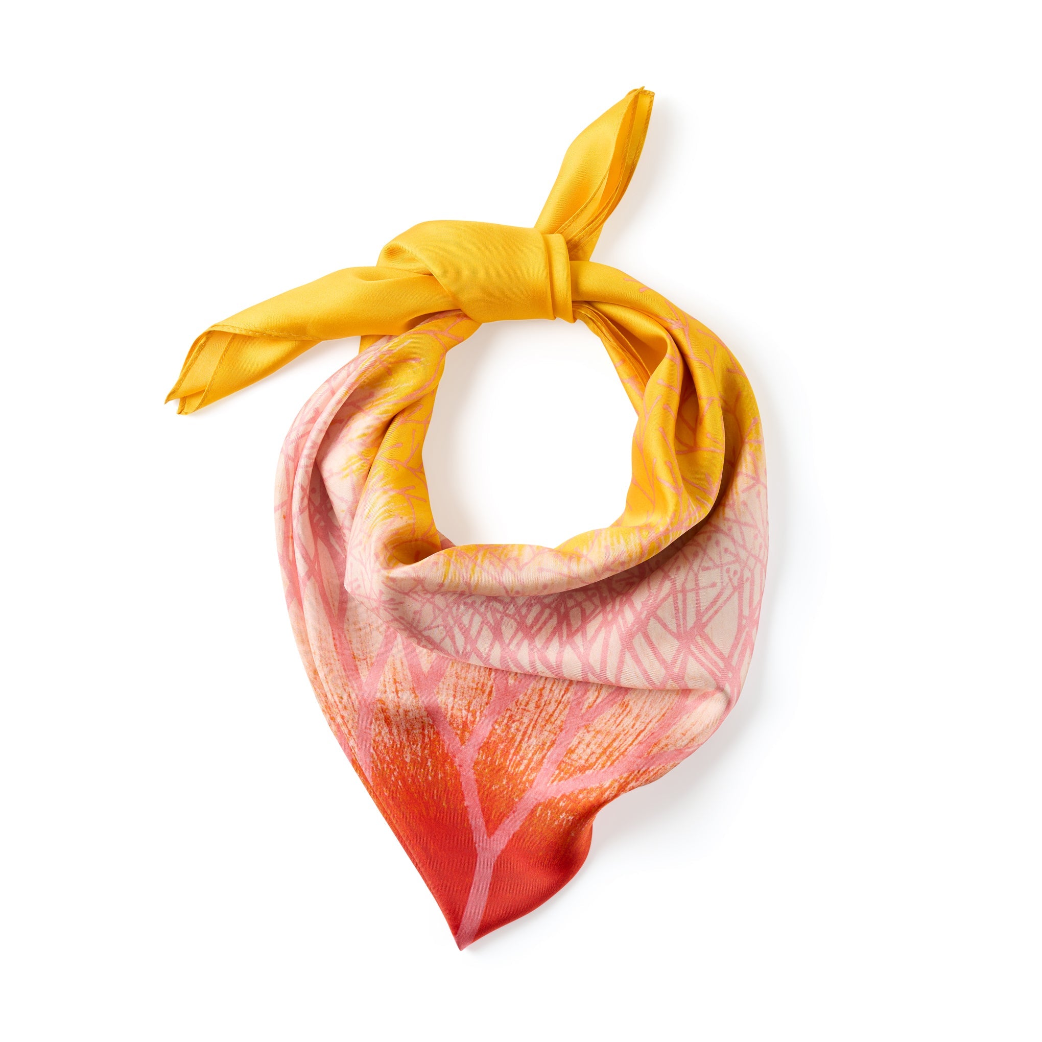Ruth Asawa Desert Plant Silk Scarf