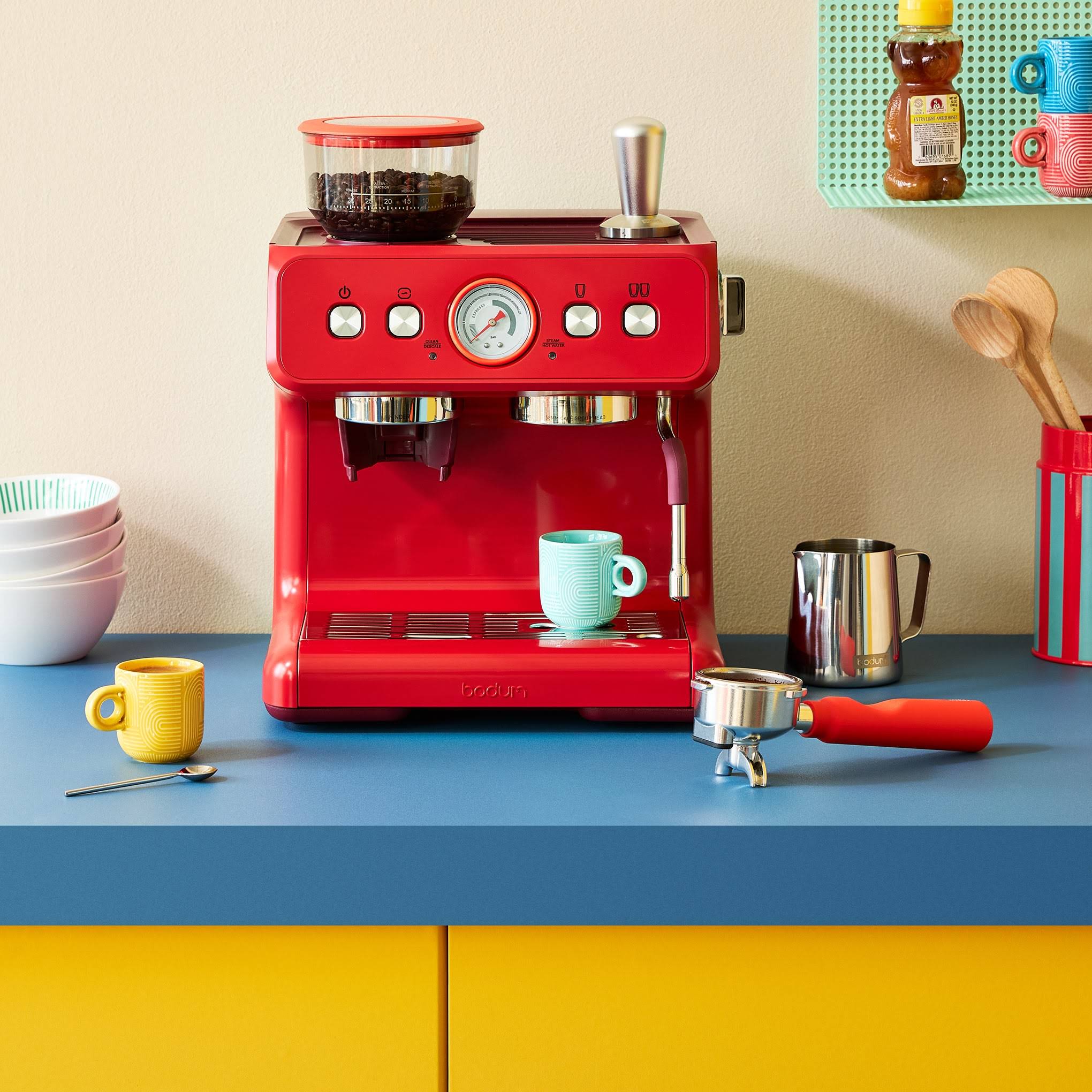 Bodum Espresso Machine with Bean Grinder