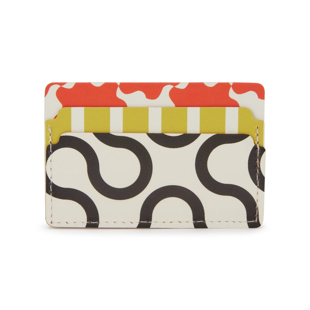 Dusen Dusen Recycled Leather Card Holder - Arc