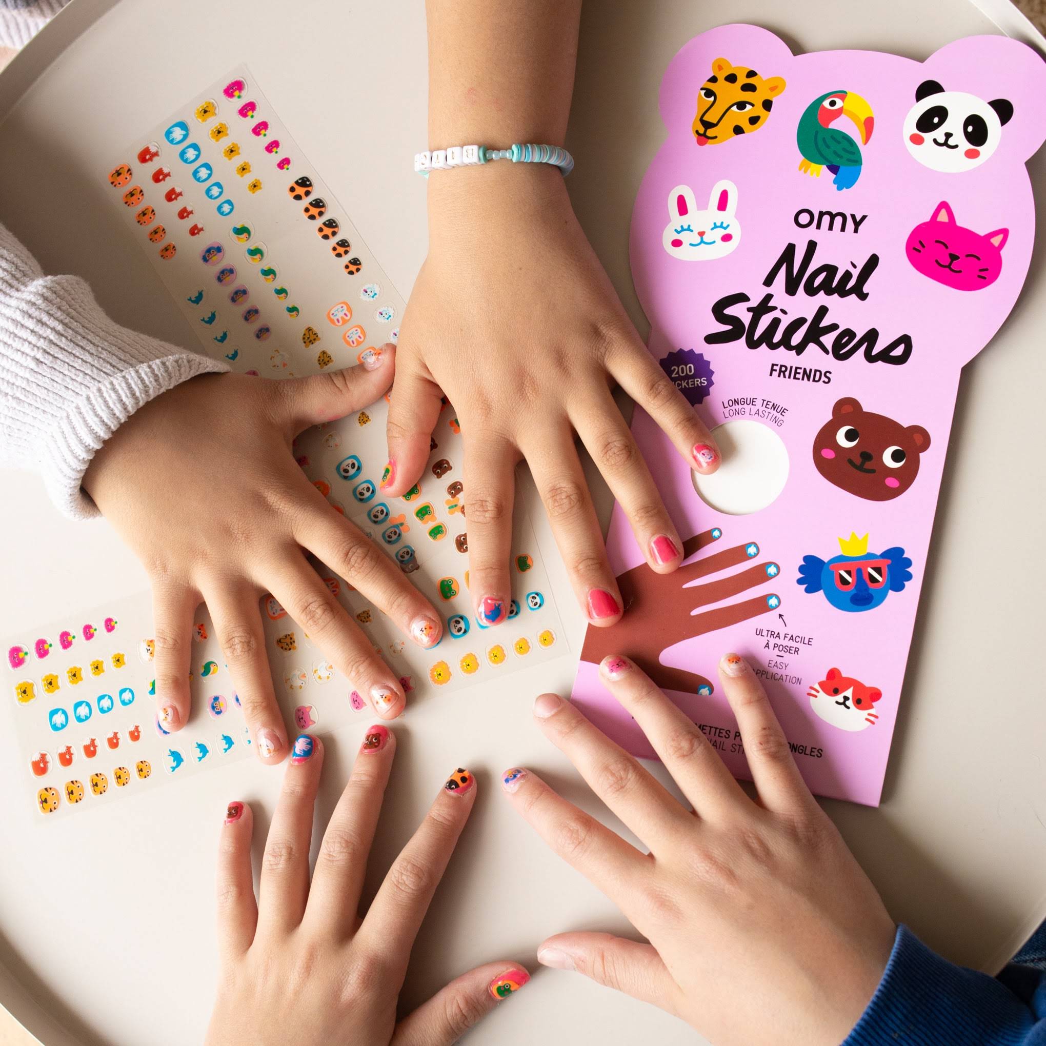 Nail Stickers for Kids - Friends