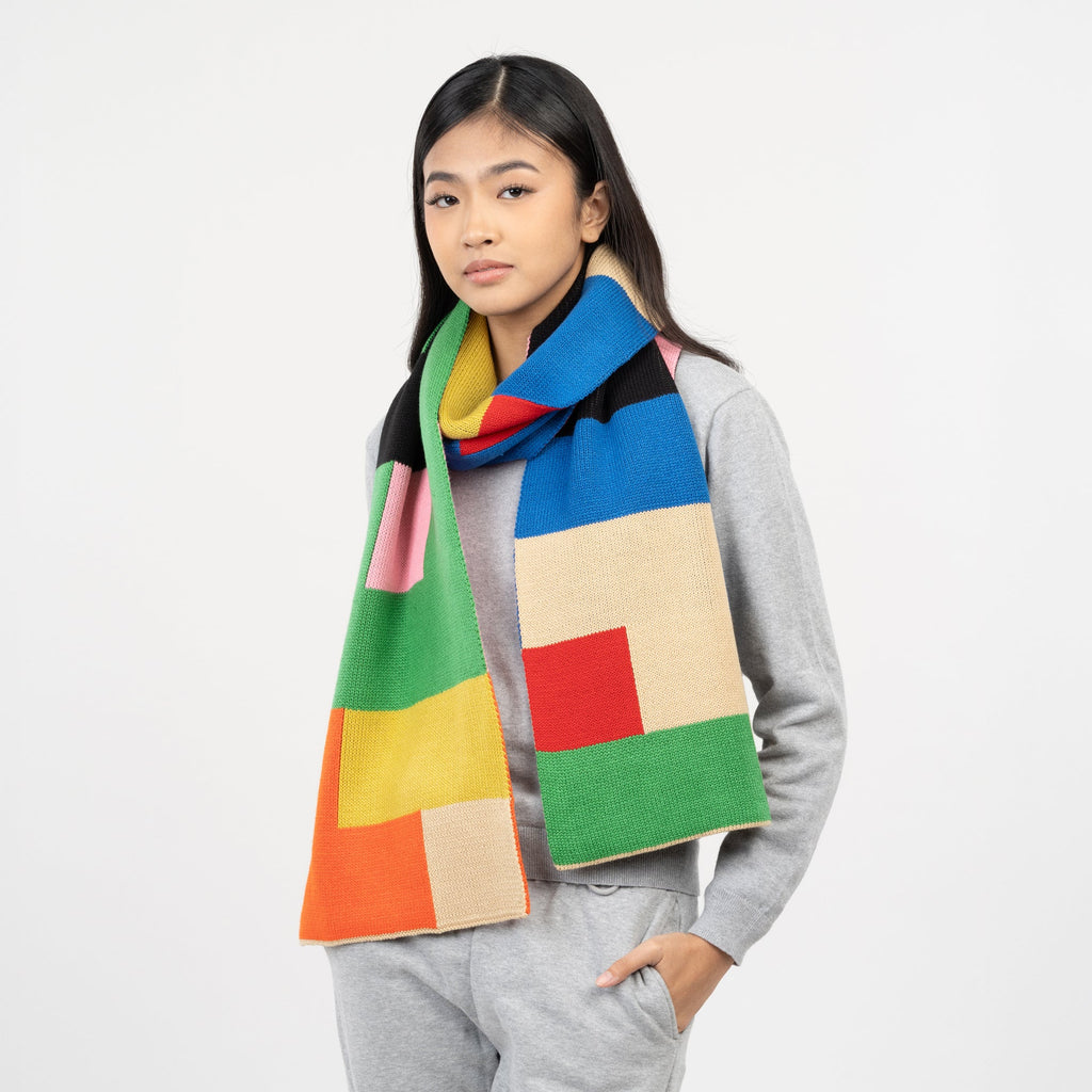 Verloop Oversized Brickwork Scarf