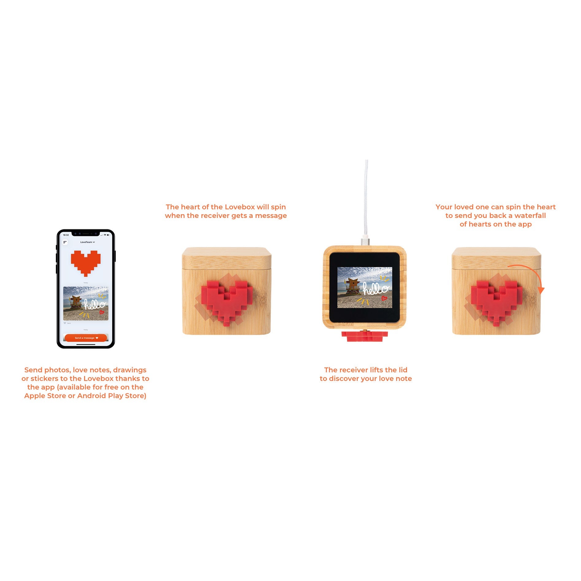 Lovebox Messenger Color &amp; Photo
