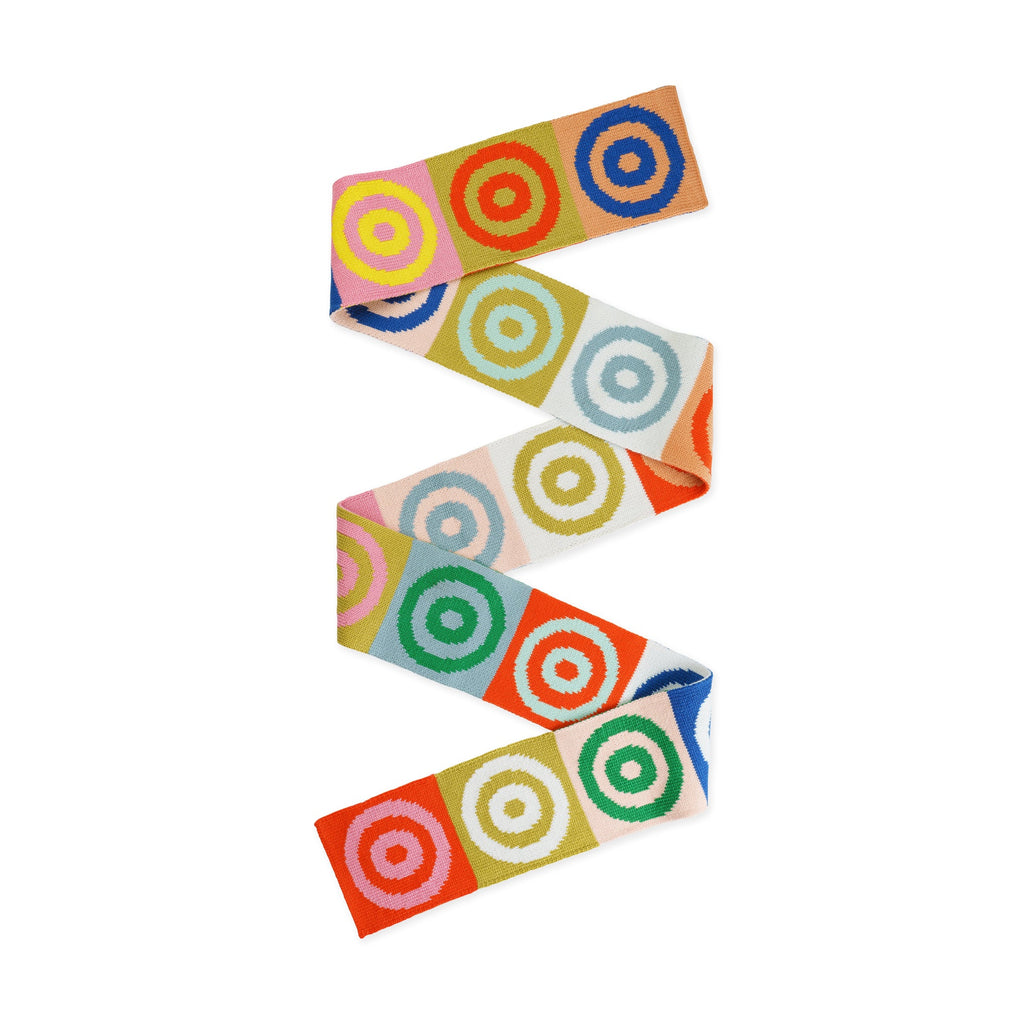 Verloop Skinny Rotate Circles Scarf
