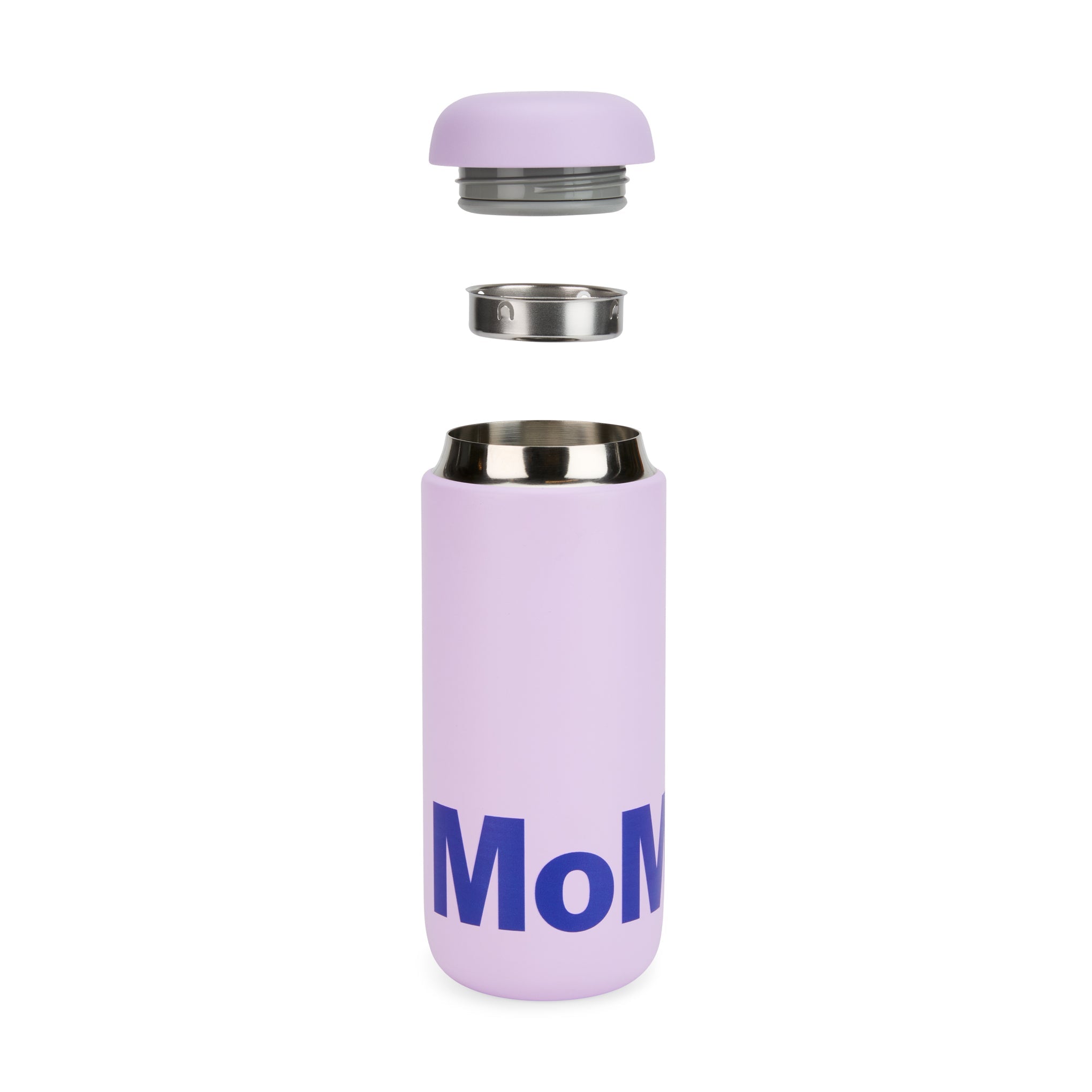 Colorful MoMA Insulated Travel Mug - Periwinkle/ Blue