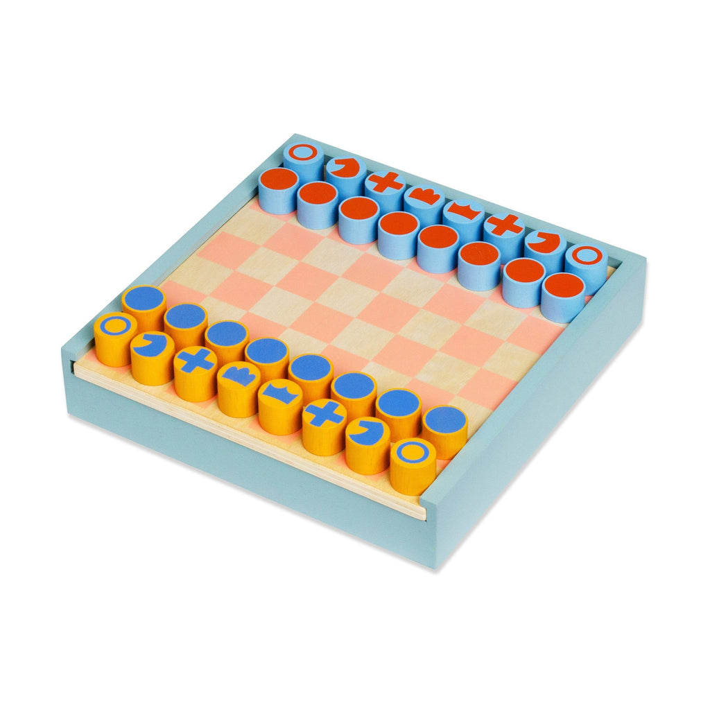 2-in-1 Chess &amp; Checkers Set