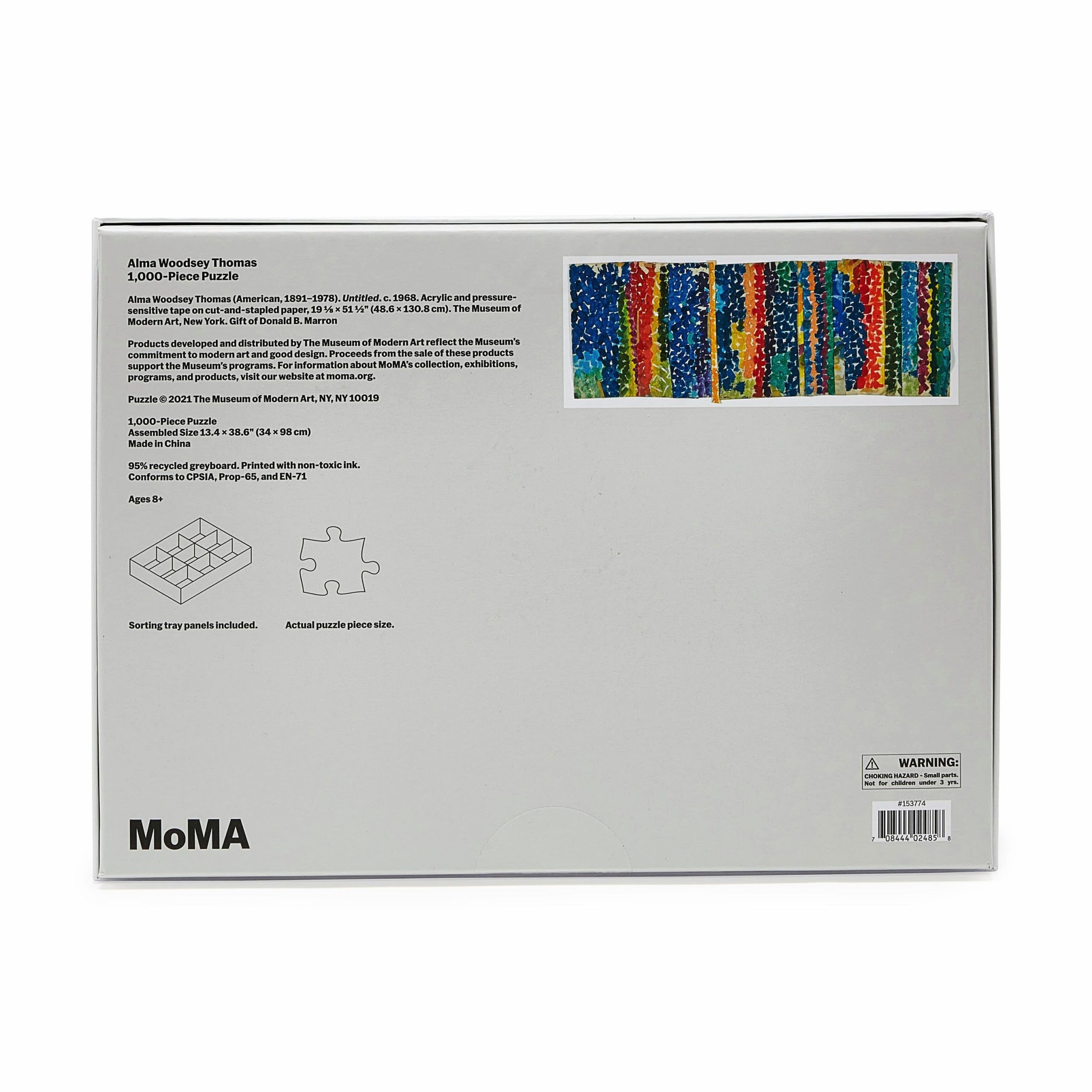 Alma Woodsey Thomas Jigsaw Puzzle - 1.000 Pieces
