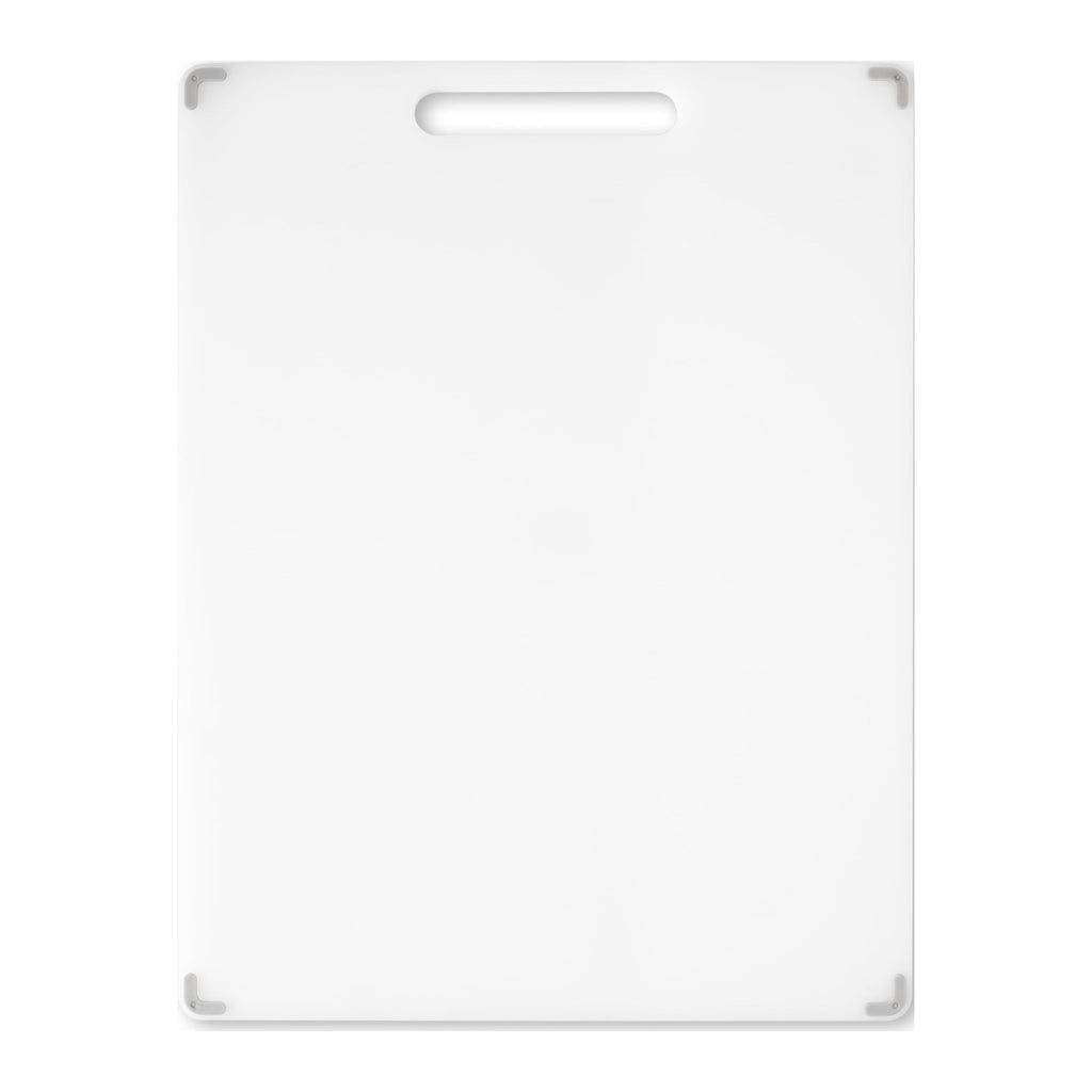 (3 pack) 8.5"X11" Non-Slip Poly Cutting Board, White Color