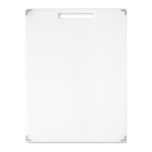 (3 pack) 8.5"X11" Non-Slip Poly Cutting Board, White Color