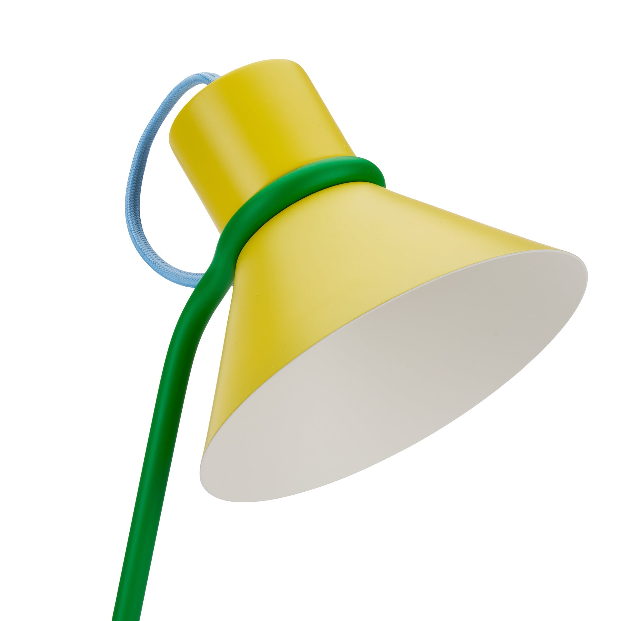 Loop de Loop Table Lamp - Yellow/ Green