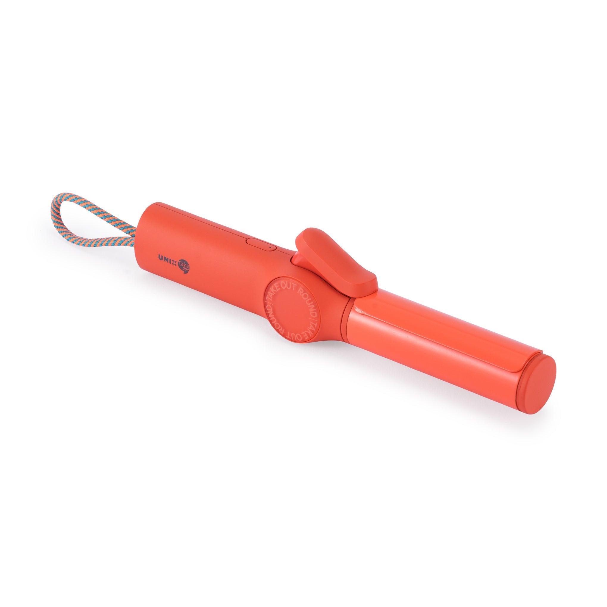Compact Ceramic Hair Styling Tool - Coral