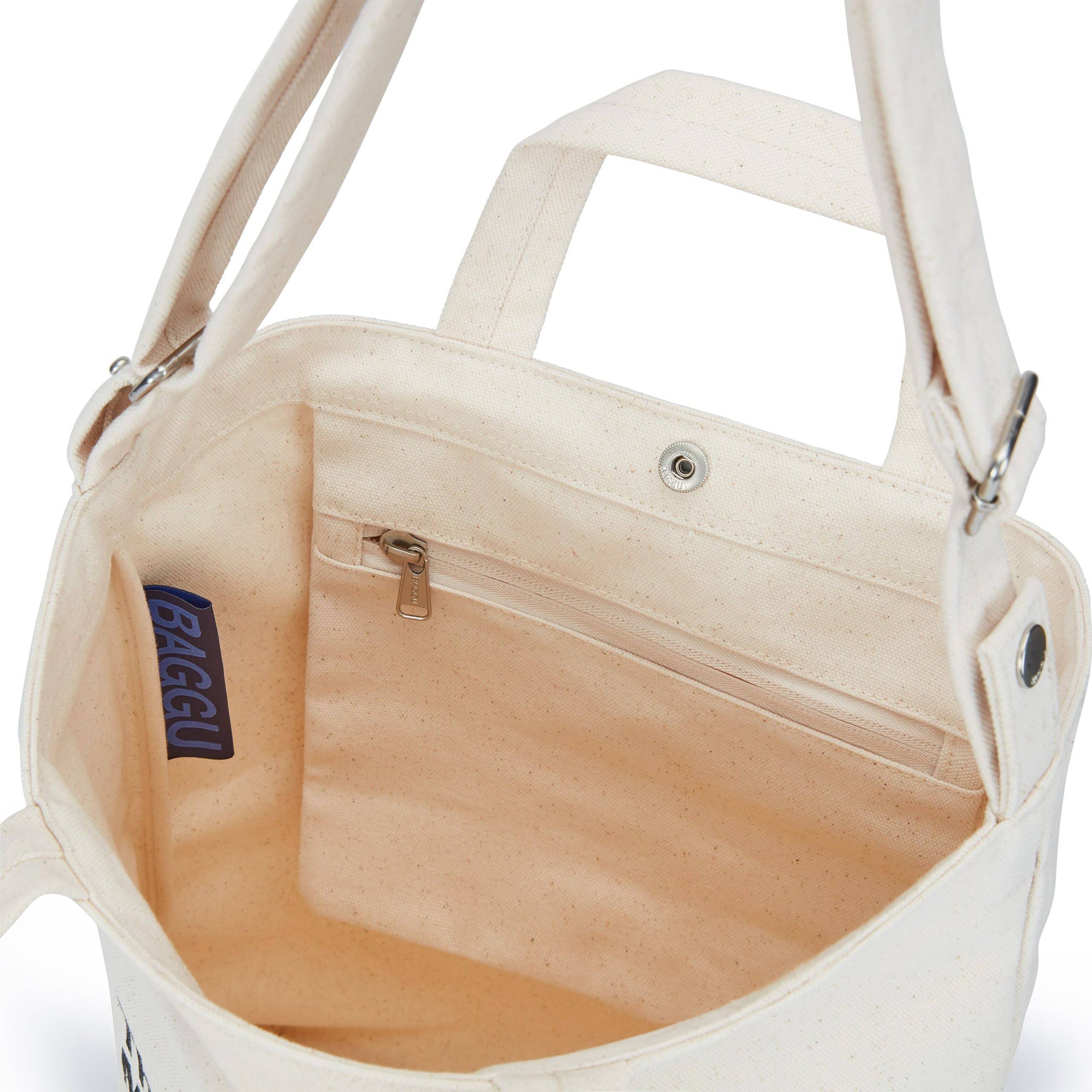 MoMA Baggu Recycled Cotton Duck Bag - Natural