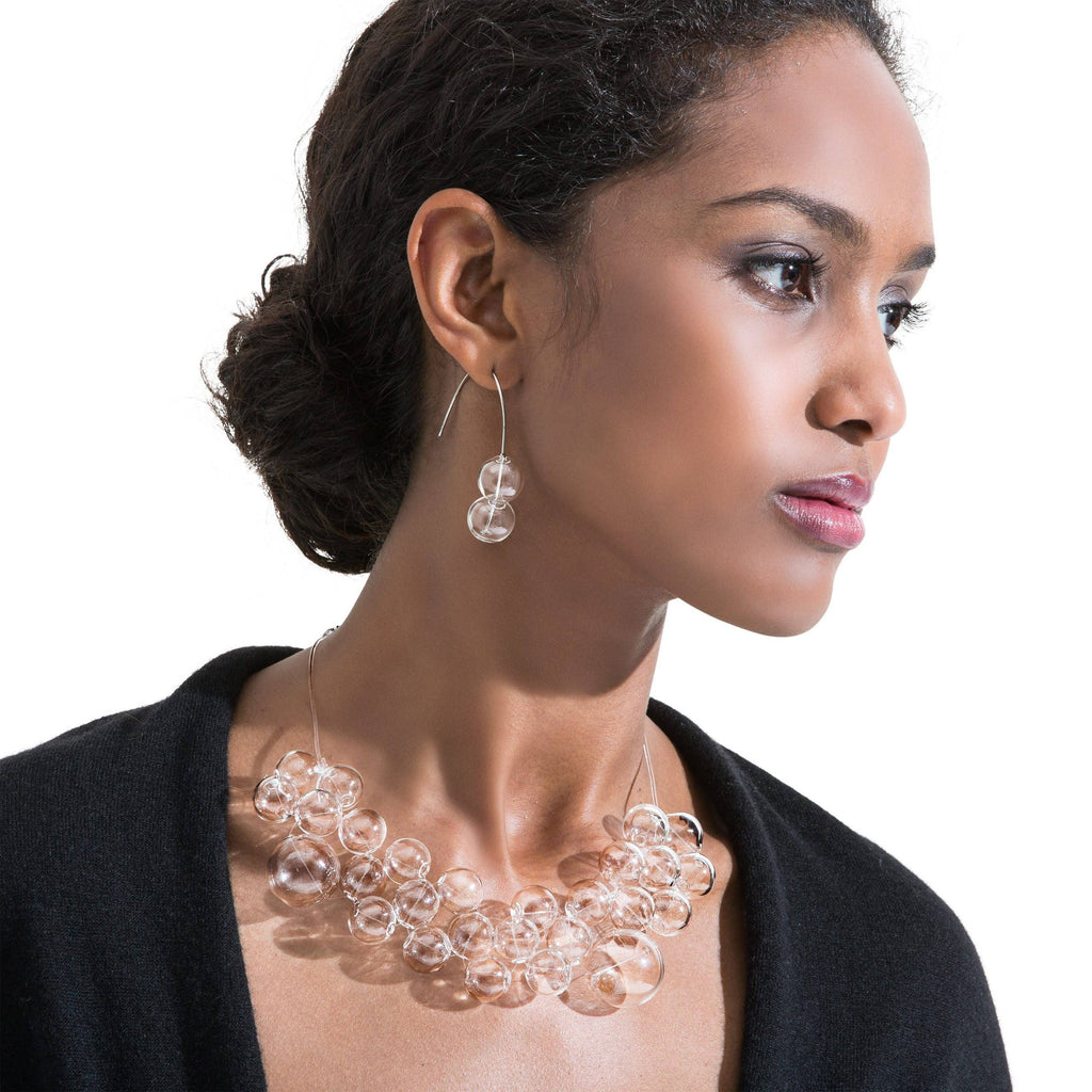 Dual Bubble Earrings