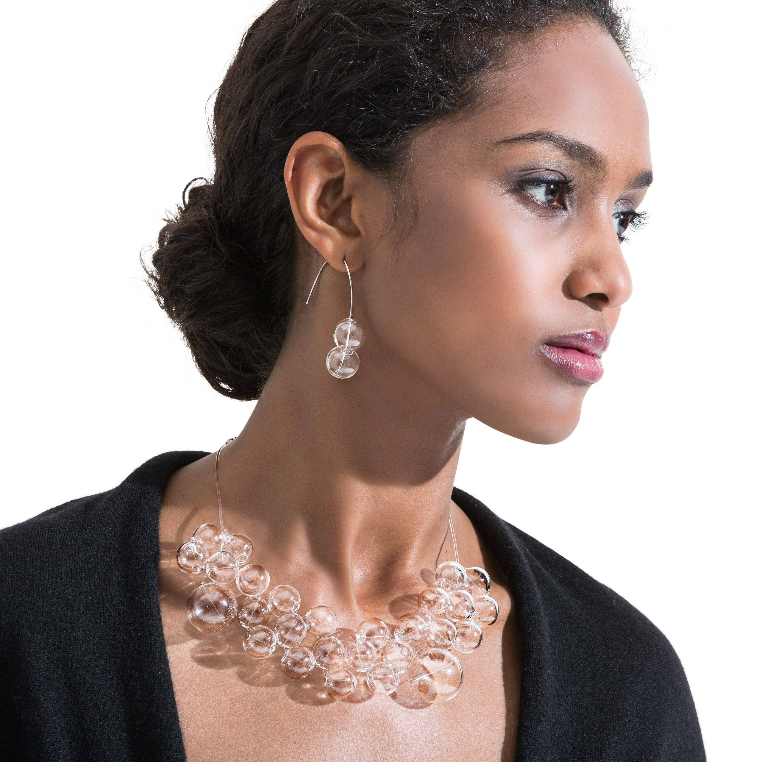 Dual Bubble Earrings