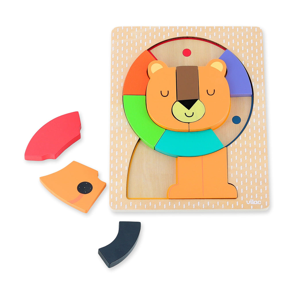 Lion Wooden Puzzle - 17 Pieces
