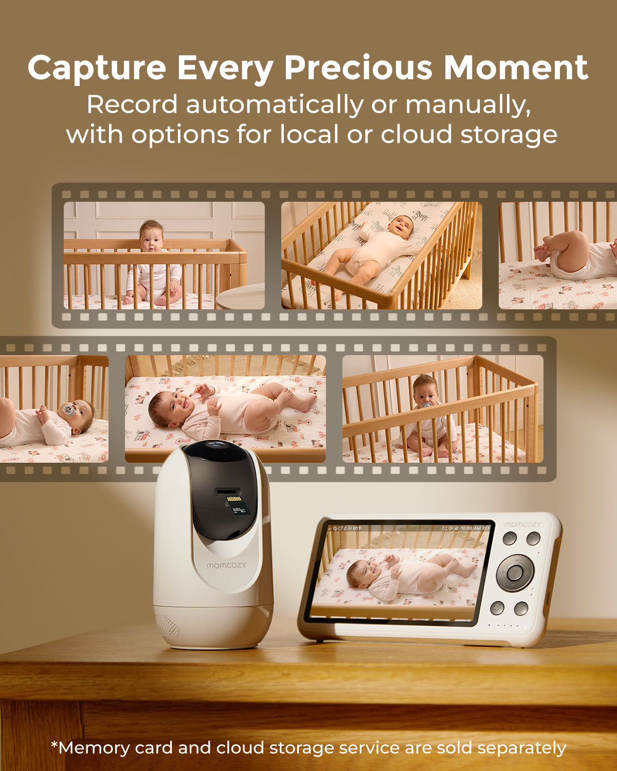 Momcozy 5-Inch Dual-mode Smart Baby Monitor-BM04 (Member Exclusive)-Stock 2