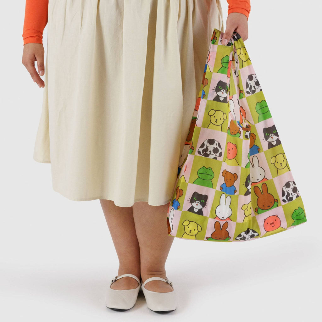 Miffy Baggu Recycled Nylon Standard Tote Bag - Miffy and Friends