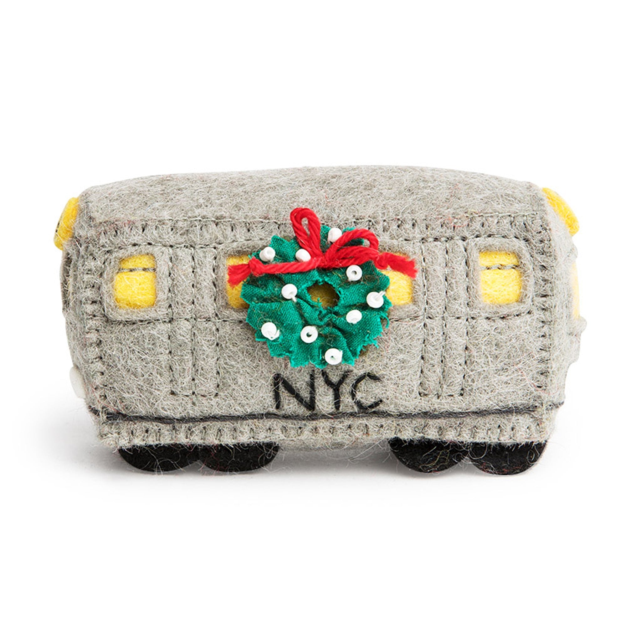 NYC Felt Ornament - Subway