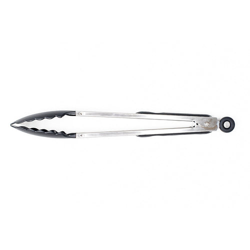 13 Inch Rust Resistant Nylon End Stainless Steel Dripless Kitchen Tongs