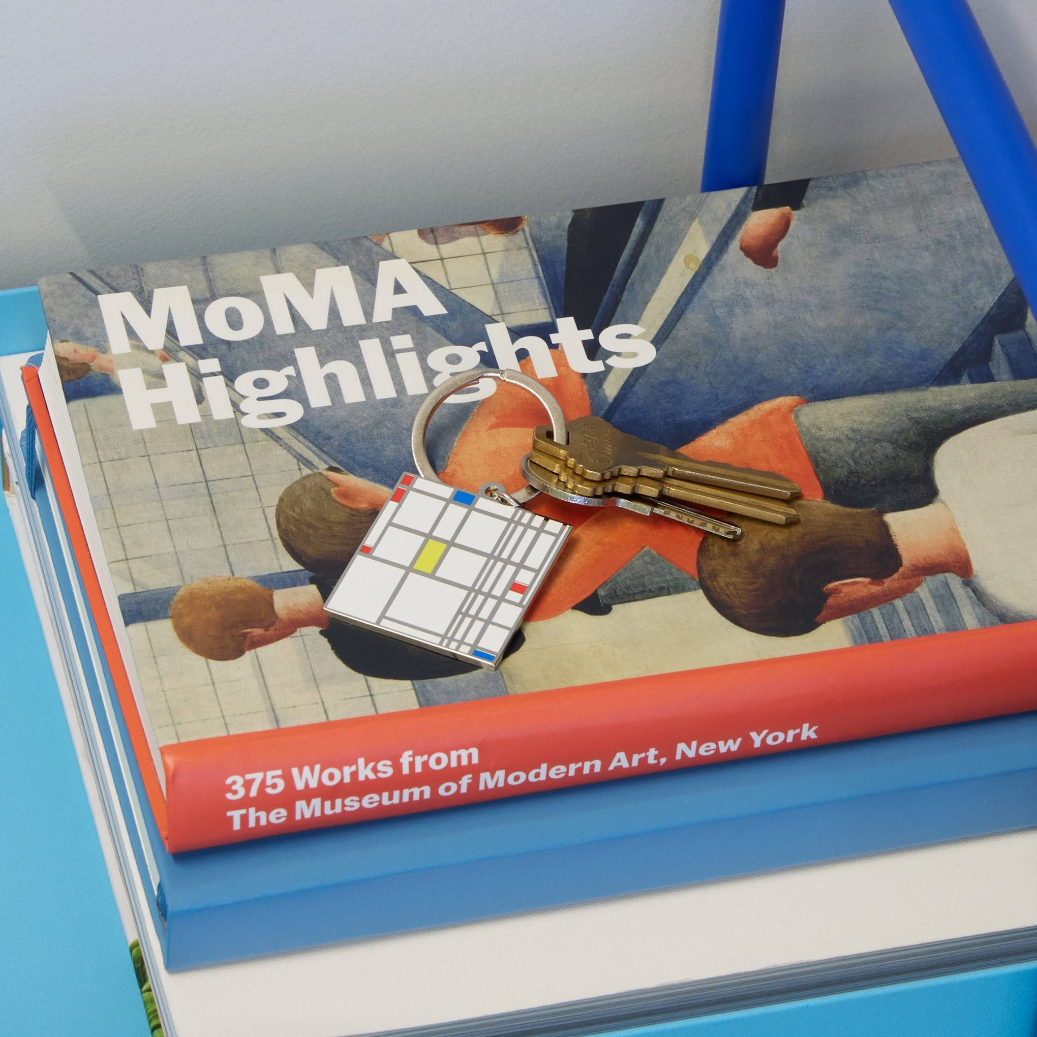 MoMA Artist Enamel Keyrings - Mondrian