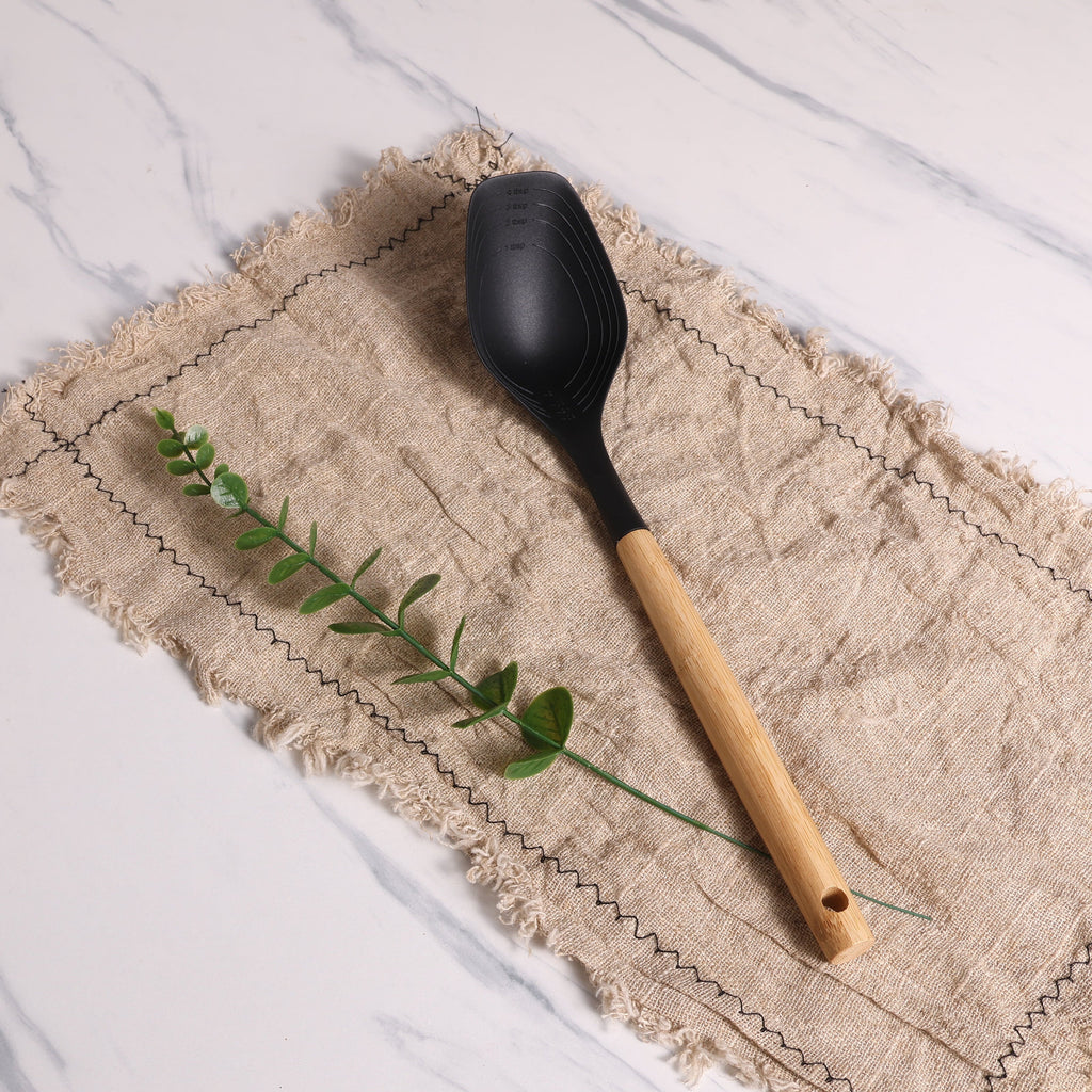 with Bamboo Handle, Ideal for Cooking , 13in L