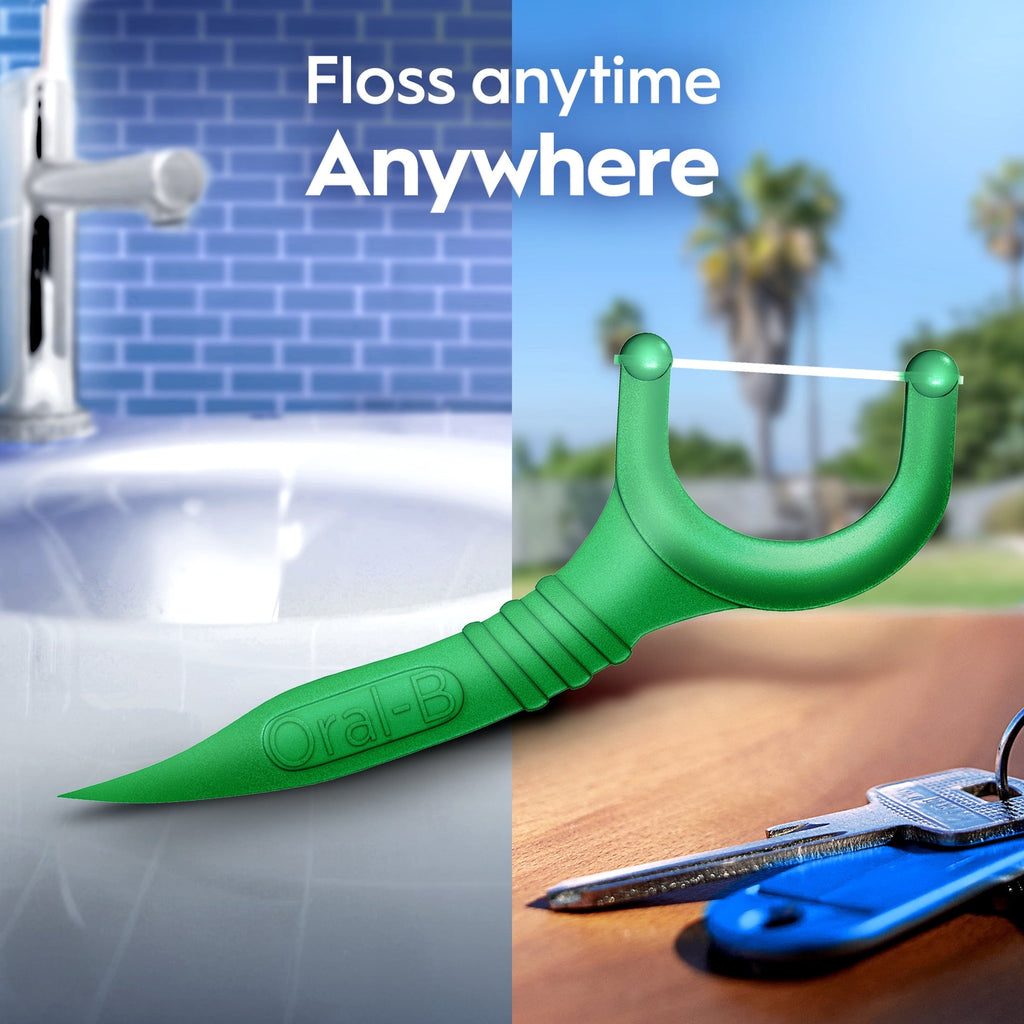 Floss, Glide Mint Dental Floss Picks with Long Lasting Scope Flavor, 75 Picks