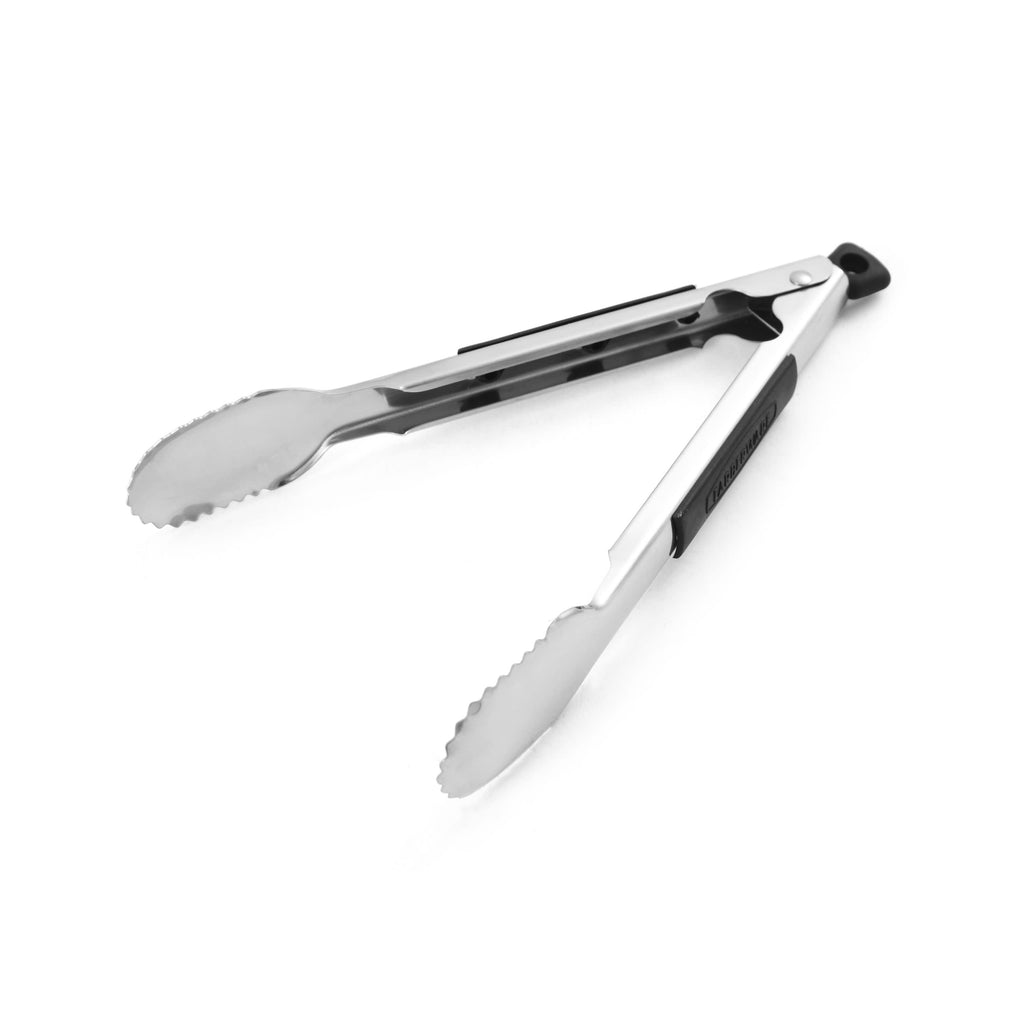 Stainless Steel 9 in Locking Kitchen Food Tongs
