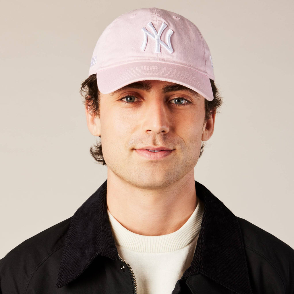 MoMA NY Yankees Adjustable Baseball Cap - Pink