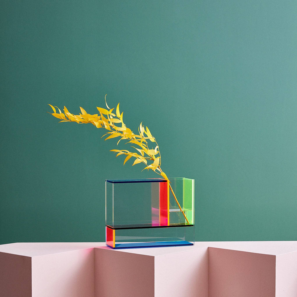 Mondri Vase - Neon