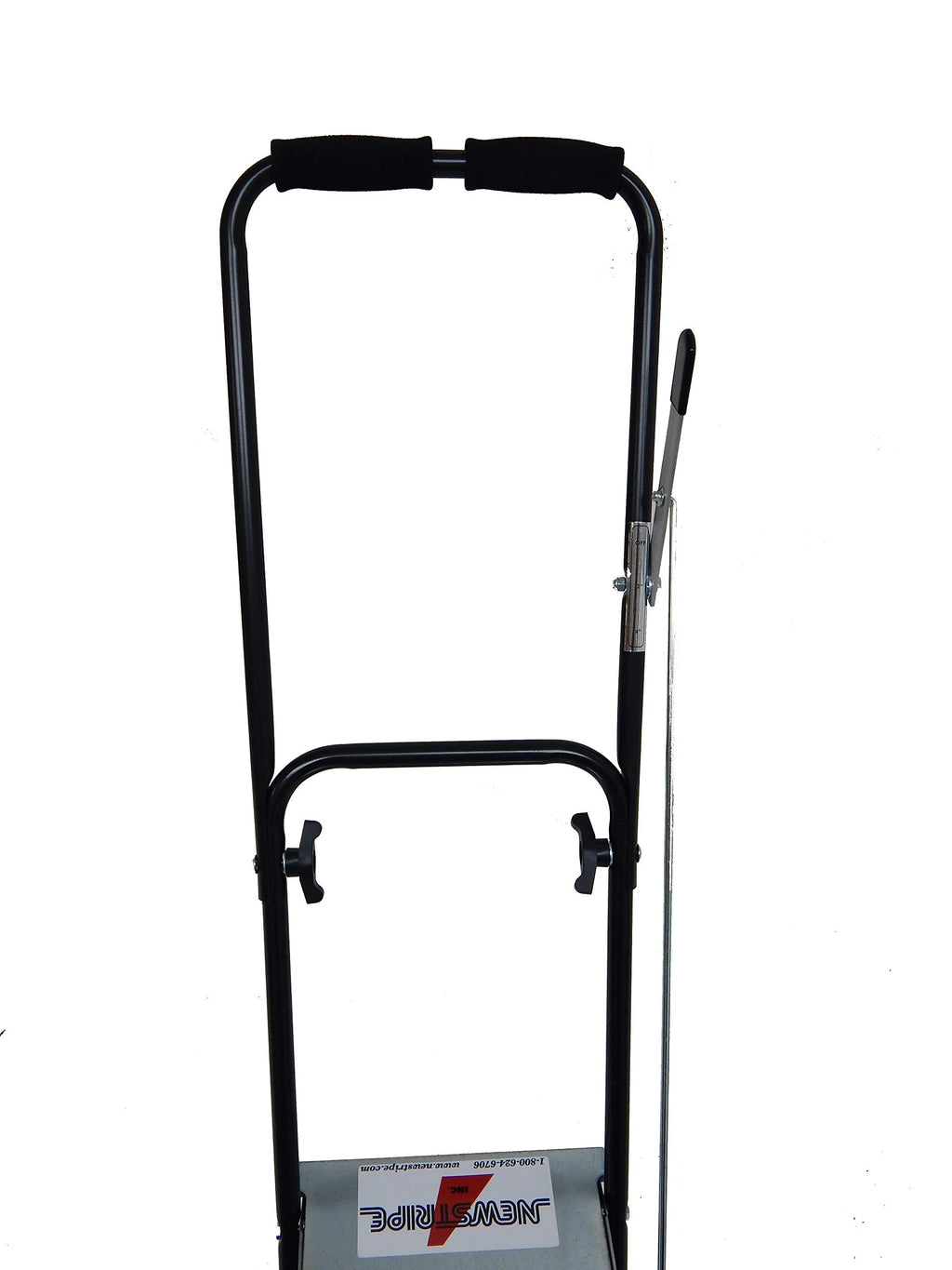 Newstripe NewLiner HD 50 lb Heavy Duty Dry Line Marker (Part #10001744) | Precision 2" or 4" Lines | Galvanized Steel | 10" Pneumatic Tires | For Baseball, Tracks & Events | Made in USA