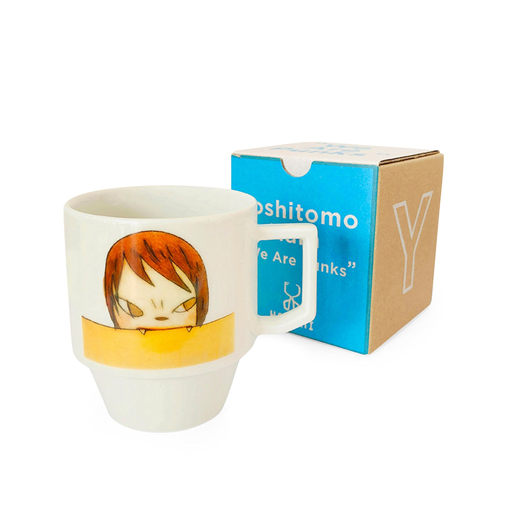 Yoshitomo Nara We Are Punks Porcelain Mug - Large