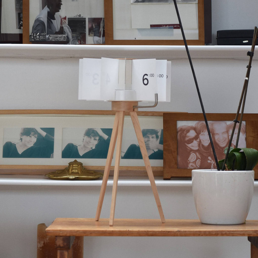 Paper Leaves NRH Mini Desk Clock