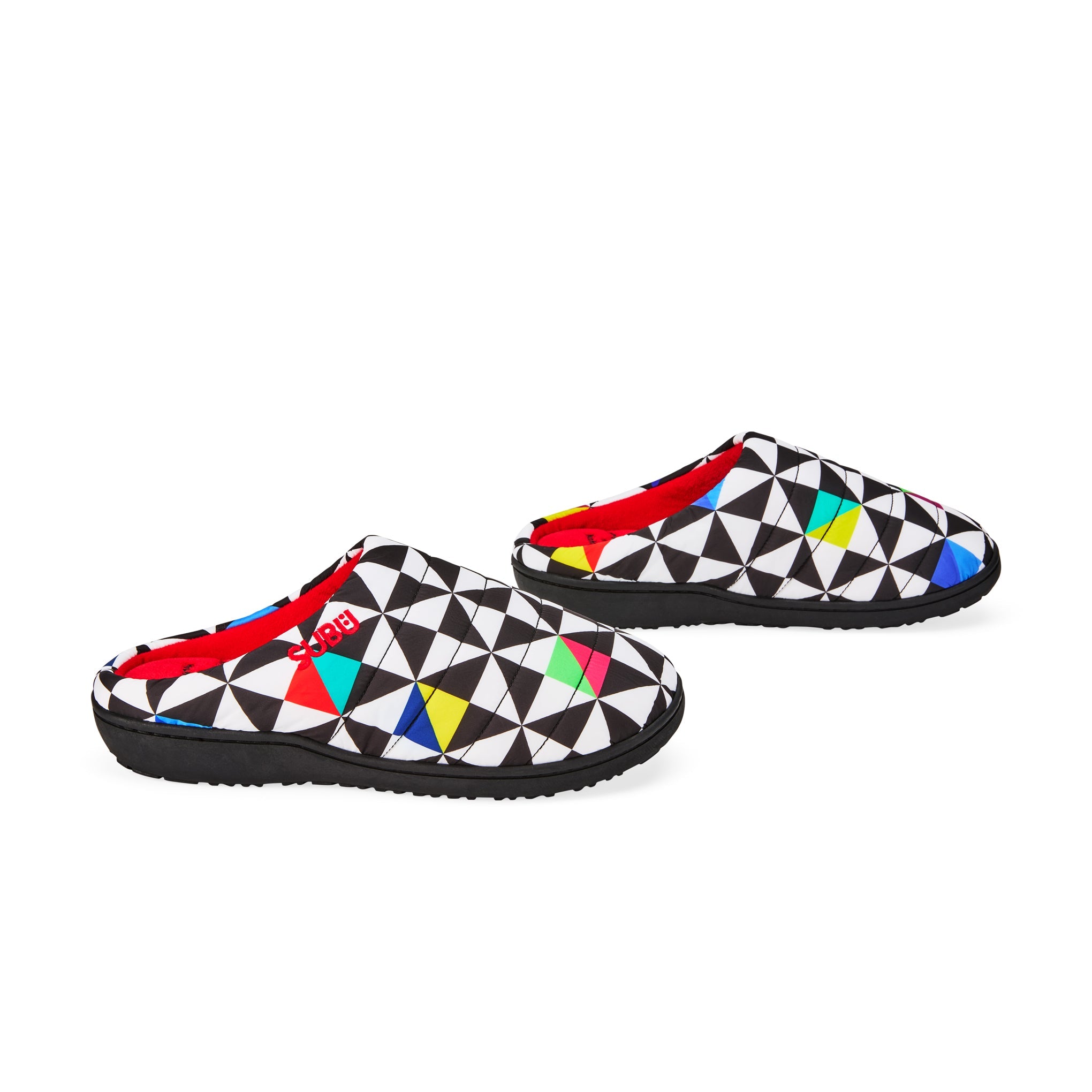 Jeffrey Gibson for MoMA Subu Slippers - Triangular Mosaic